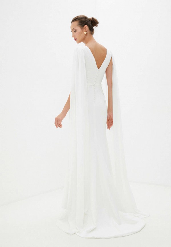 Платье Lakshmi fashion белый, размер 44, фото 3
