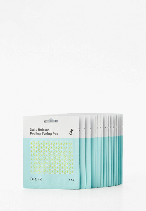 Пэды для лица Dr.F5 DAILY REFRESH PEELING TONING PAD, очищающие и тонизирующие, 15 шт.
