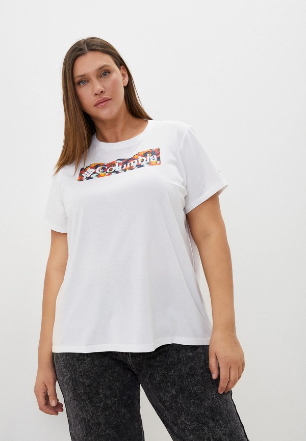 

Футболка спортивная Columbia, Белый, Sun Trek™