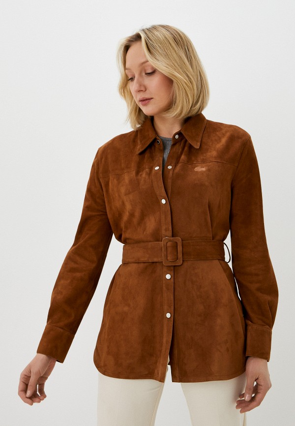 фото Куртка кожаная lacoste