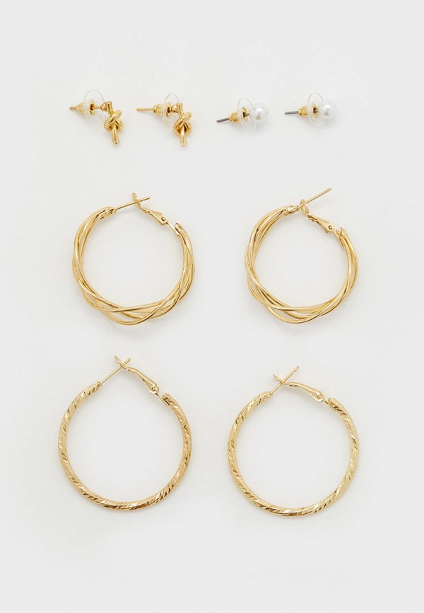 Серьги 4 пары Gilmeeva