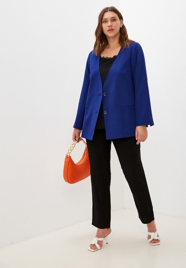 Жакет Silver String синий, размер 56, фото 2