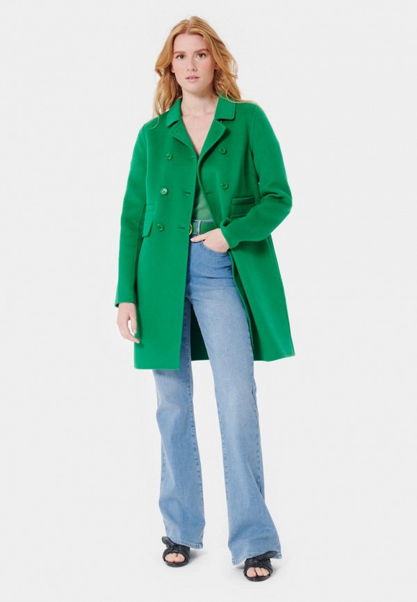 Пальто Tara Jarmon цвет зеленый  Фото 2
