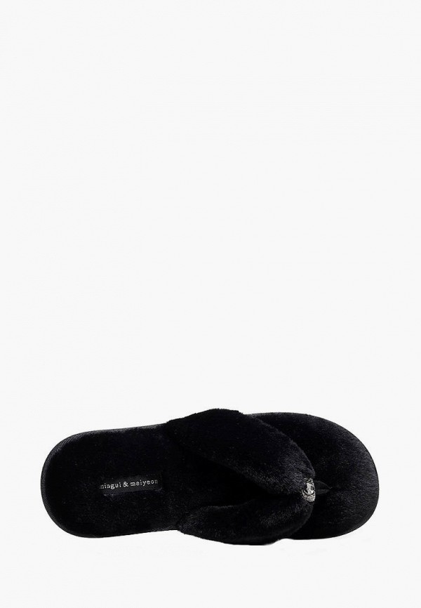Тапочки Mingul & meiyeon цвет черный  Фото 3