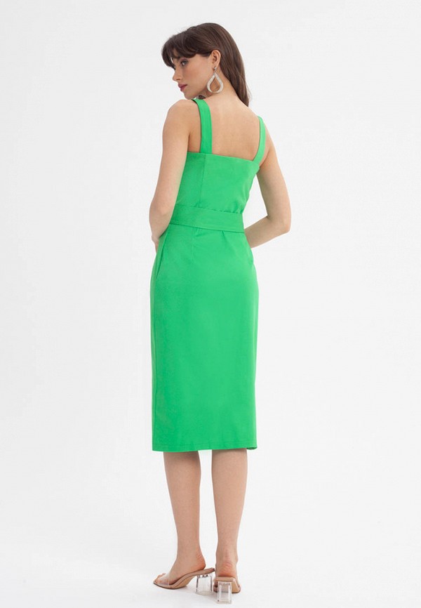 Сарафан Suara Femme зеленый, размер 42, фото 3