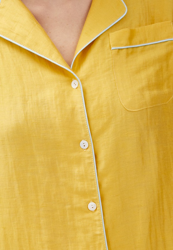 Рубашка Me Today цвет желтый  Фото 4