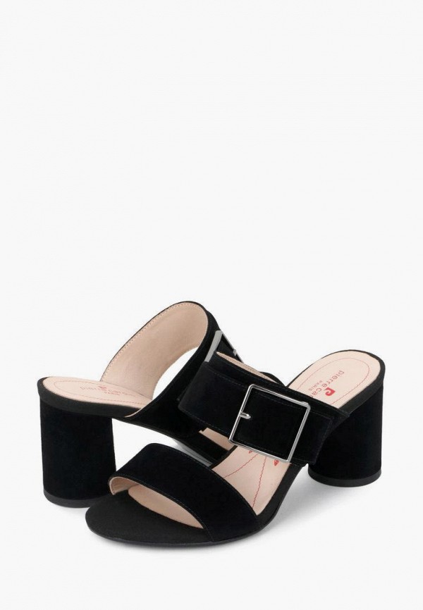 Сабо Pierre Cardin черный, размер 37, фото 8