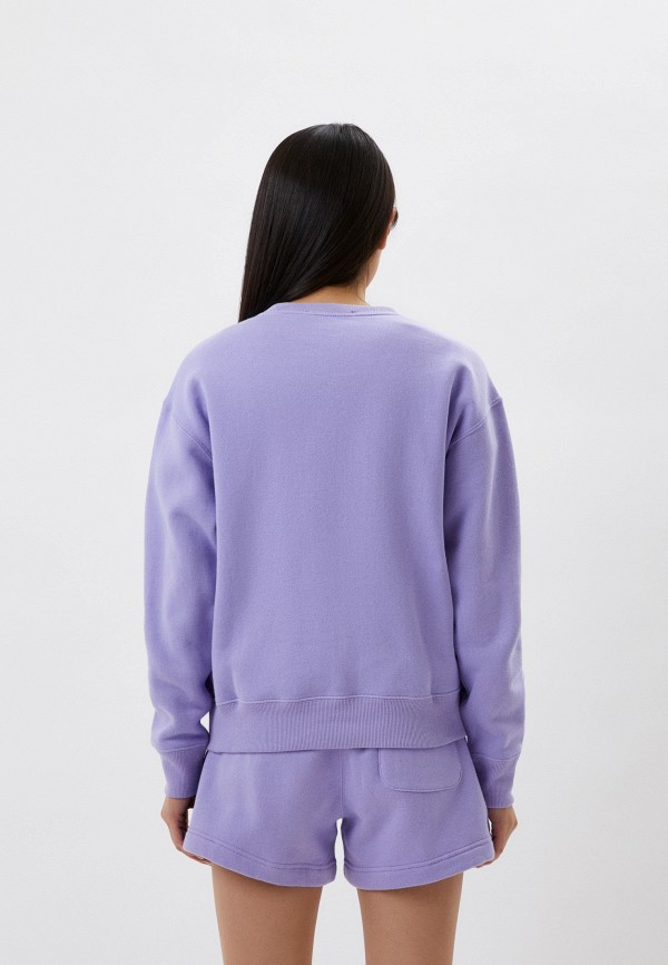 Свитшот Polo Ralph Lauren цвет фиолетовый  Фото 3