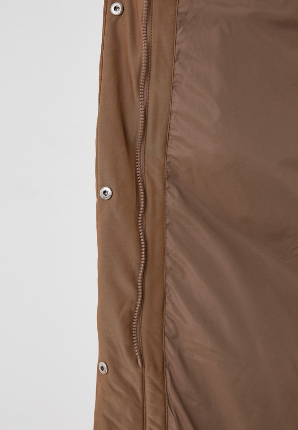 Пуховик Baon коричневый, размер 52, фото 4