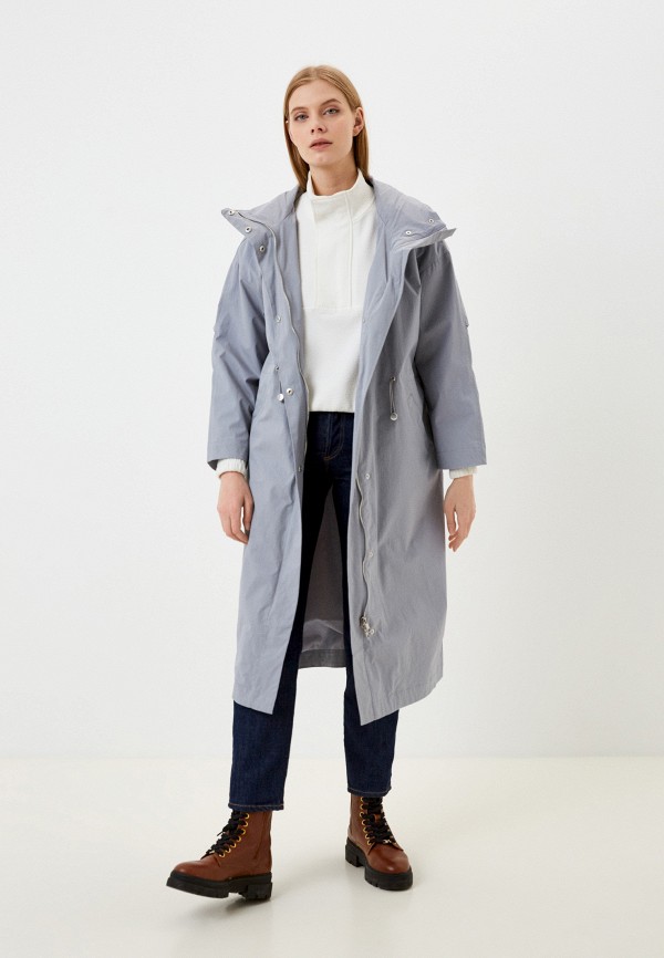 Плащ Baon серый, размер 44, фото 2