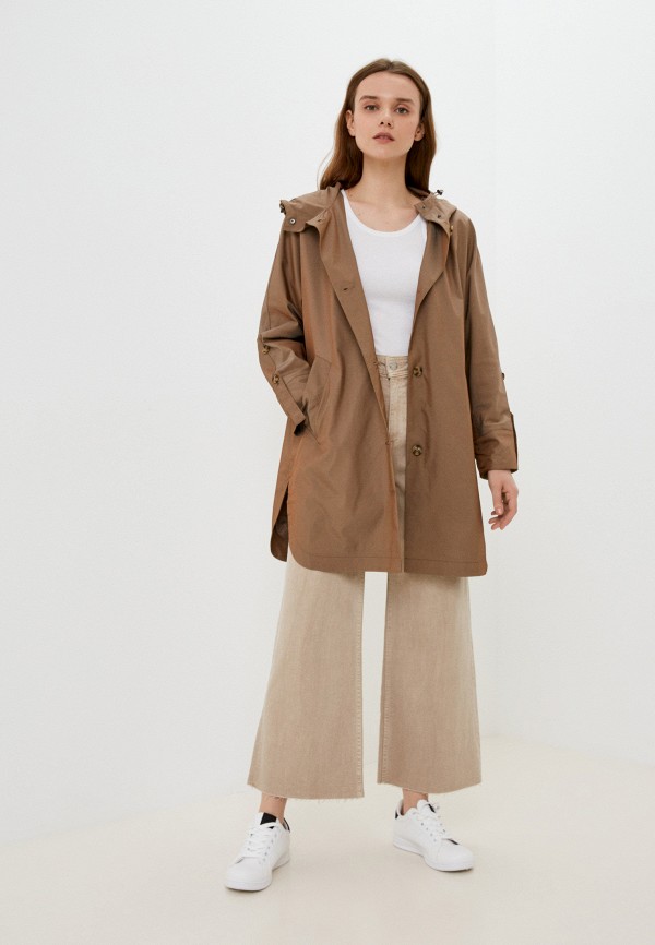 Плащ Baon коричневый, размер 48, фото 2