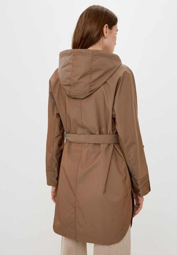 Плащ Baon коричневый, размер 48, фото 3