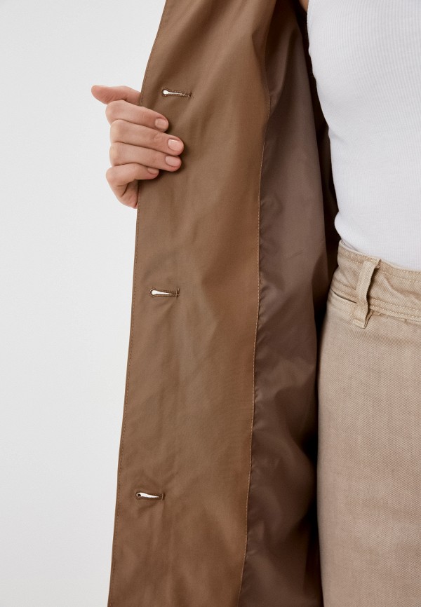 Плащ Baon коричневый, размер 48, фото 4