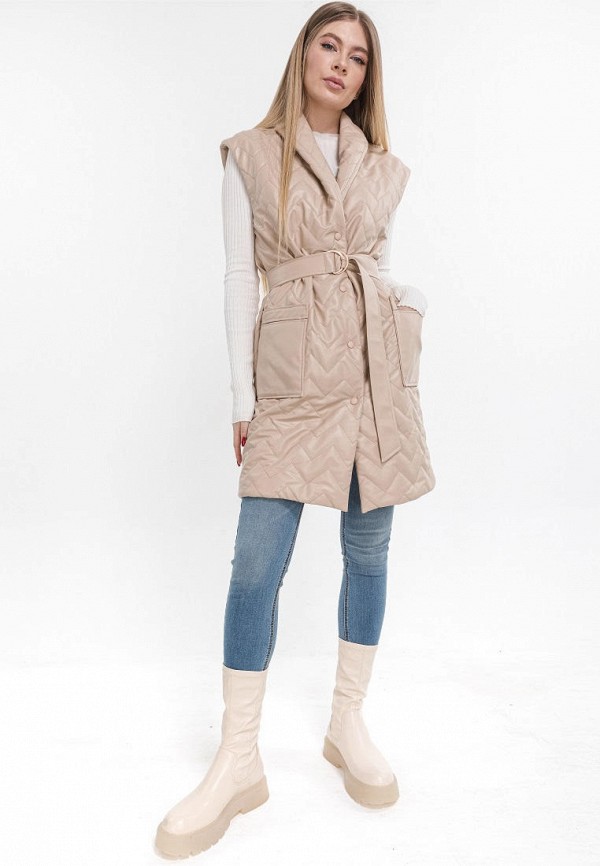 фото Жилет кожаный clever woman studio