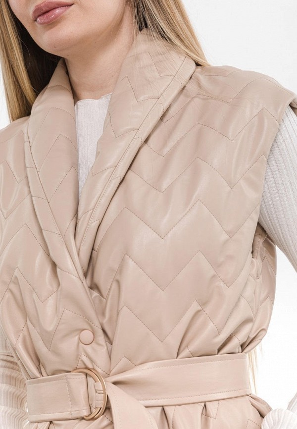 фото Жилет кожаный clever woman studio