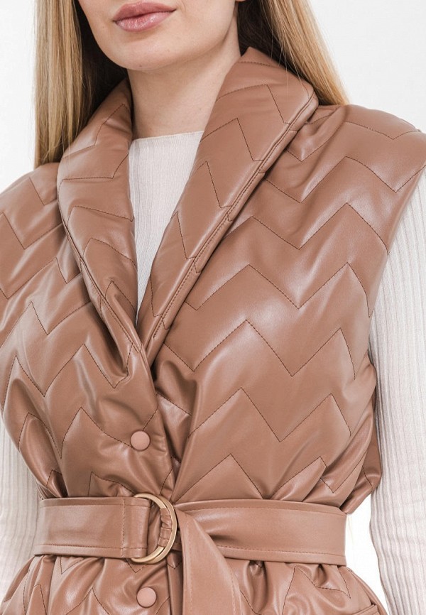 фото Жилет кожаный clever woman studio