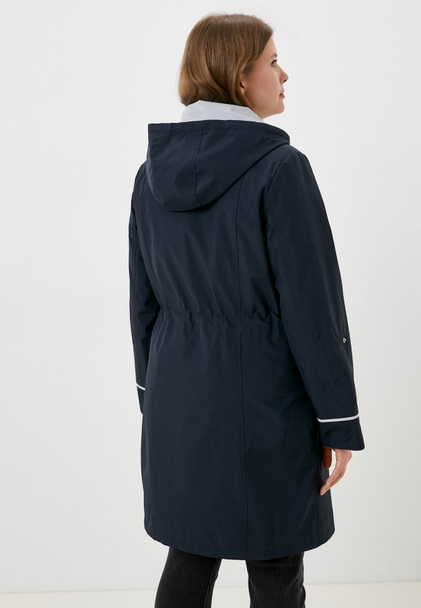 Плащ Le Monique синий, размер 48, фото 3