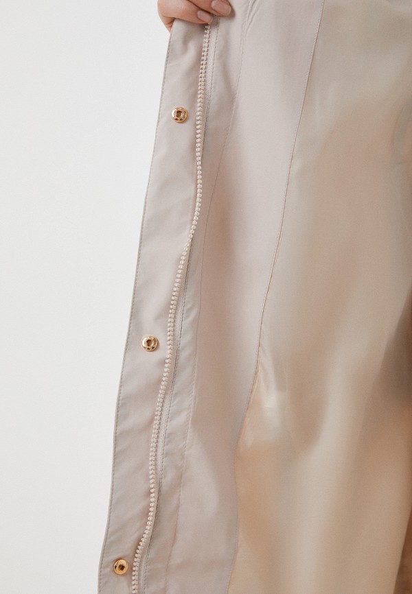 Плащ Le Monique бежевый, размер 52, фото 4