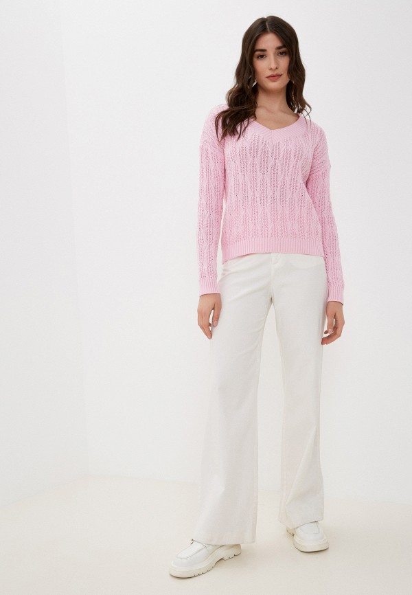 Пуловер Abricot цвет розовый  Фото 2