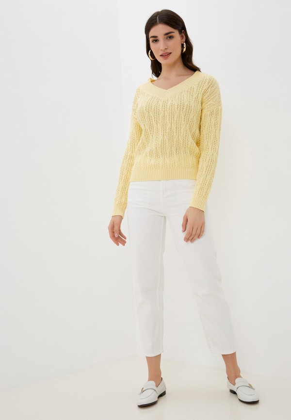 Пуловер Abricot цвет желтый  Фото 2