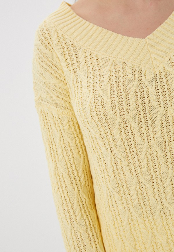 Пуловер Abricot цвет желтый  Фото 4