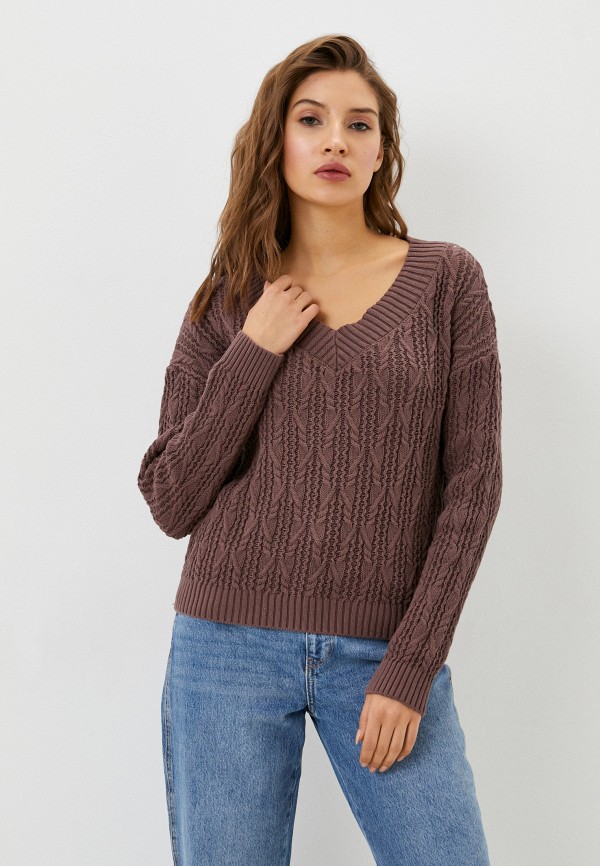 Пуловер Abricot цвет коричневый 