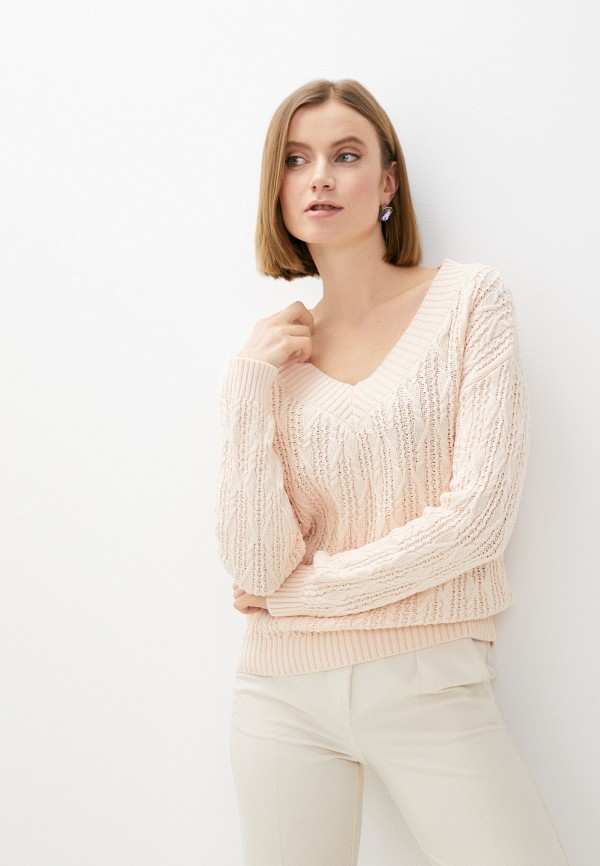 Пуловер Abricot цвет коралловый 