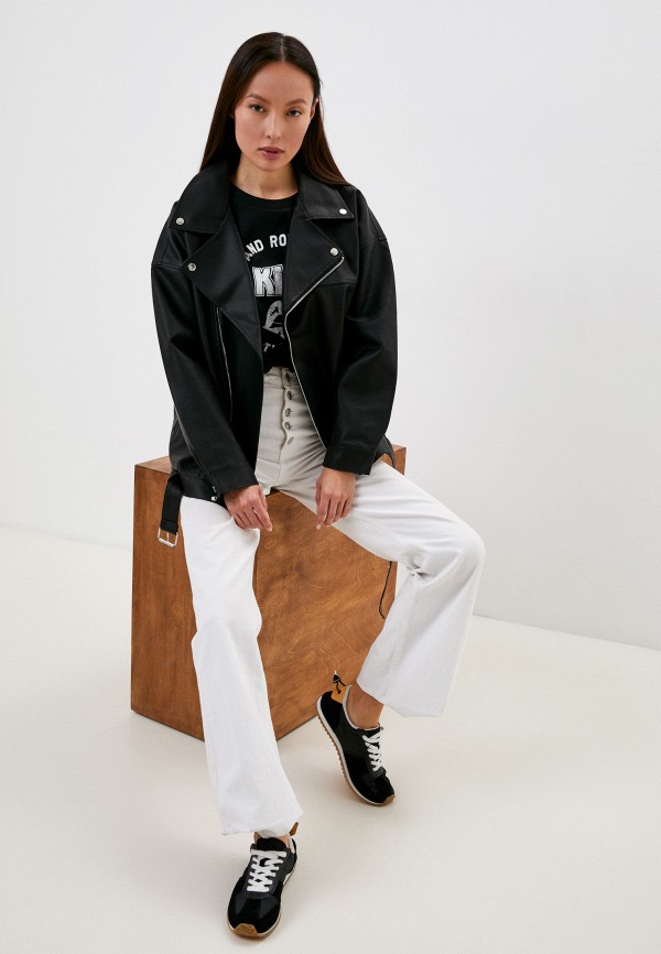 фото Куртка кожаная abricot