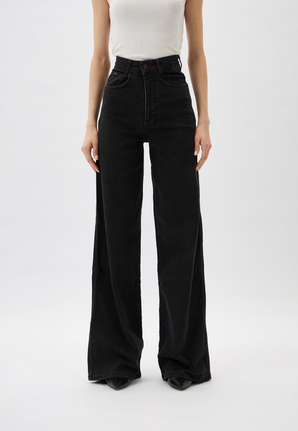 

Джинсы BLCV, Черный, Paula Palazzo Stretch Black