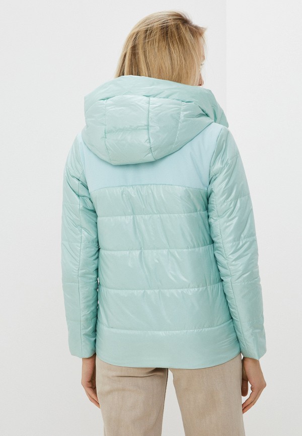Куртка утепленная Winterra цвет бирюзовый  Фото 3