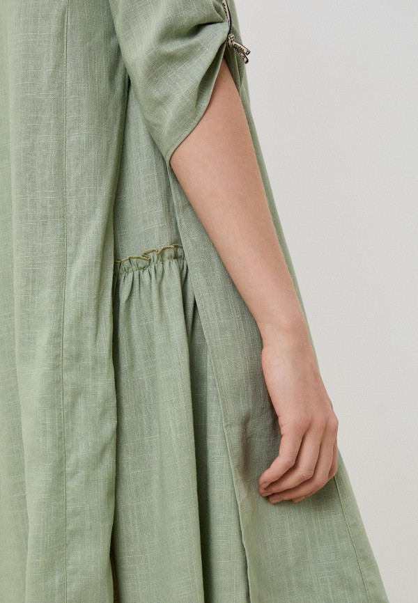 Платье Dimma зеленый, размер 56, фото 4