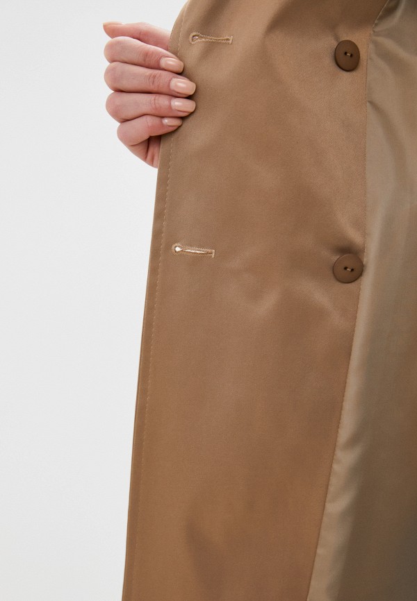 Плащ Avalon коричневый, размер 50, фото 4