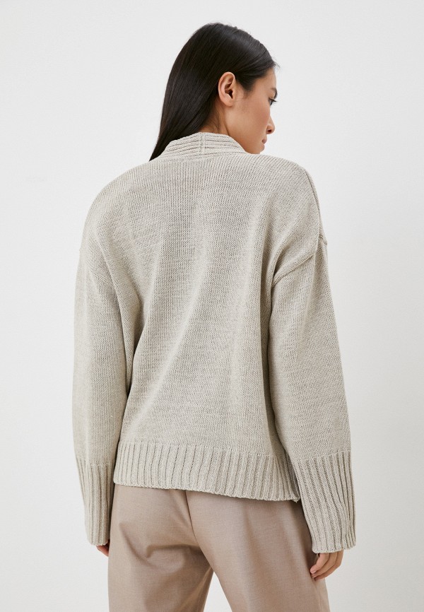 Кардиган Стим бежевый, размер 52, фото 3