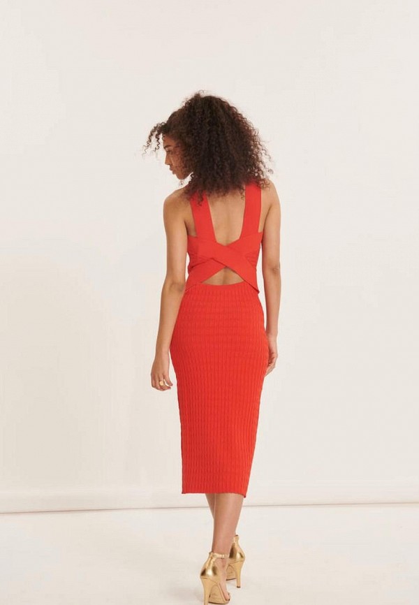 Платье Tara Jarmon цвет красный  Фото 2