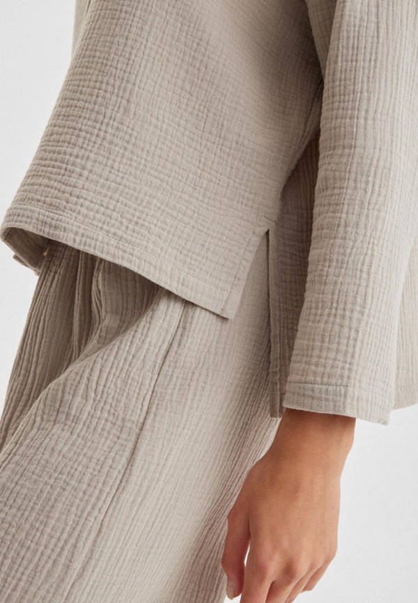 Блуза Envylab бежевый, размер 48, фото 4