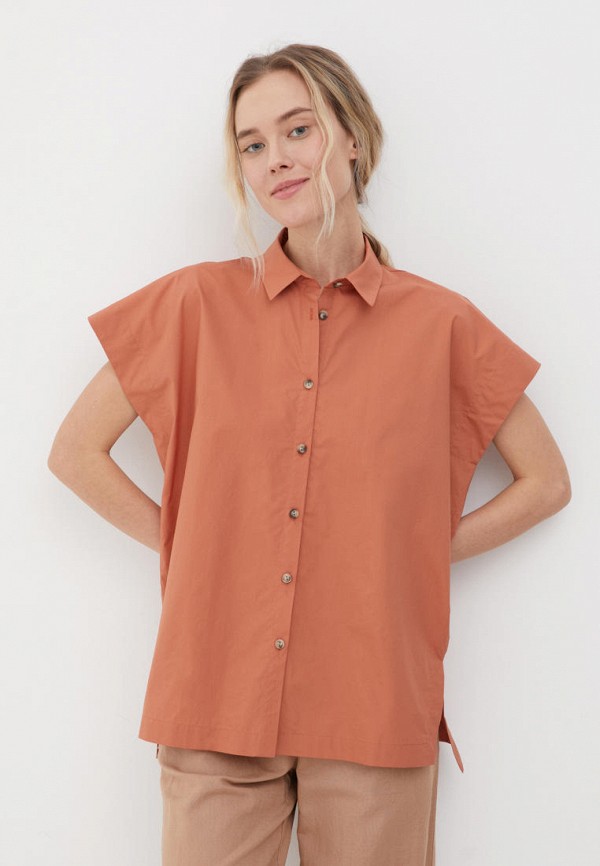Блуза Finn Flare оранжевого цвета