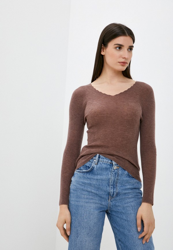Пуловер O.Line цвет коричневый 