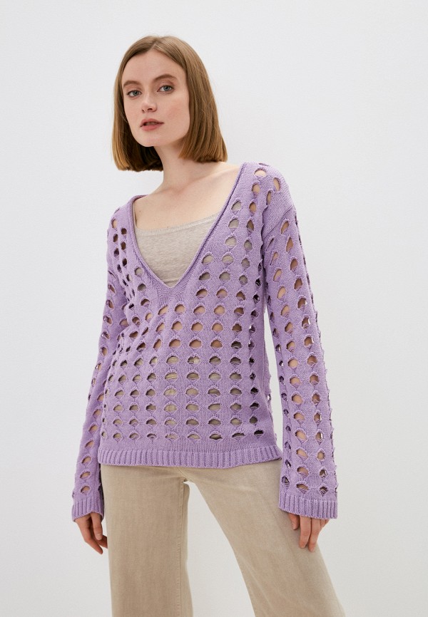 Пуловер Стим цвет фиолетовый 