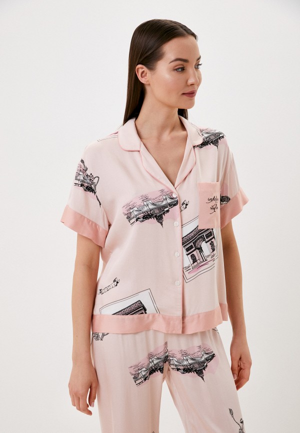 Пижама Indefini цвет розовый  Фото 2