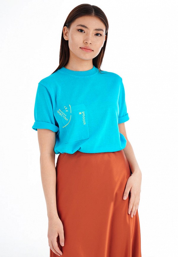 

Футболка Sana.moda, Бирюзовый