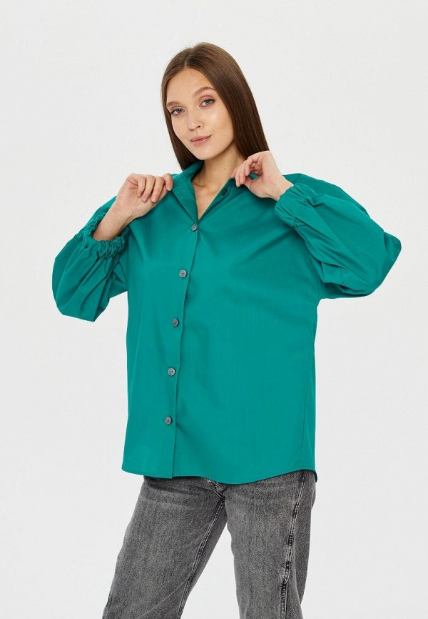 Рубашка Lelio цвет зеленый  Фото 5
