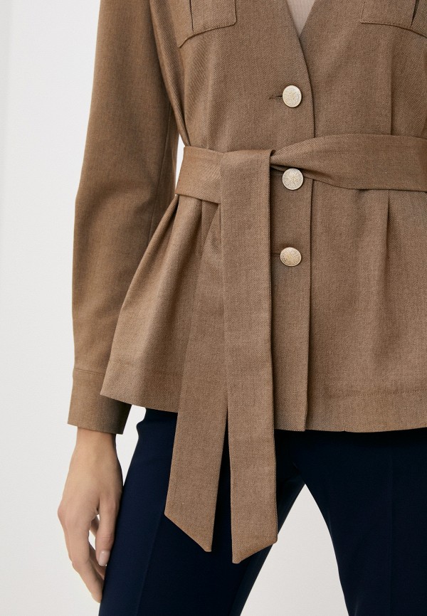 Жакет Arianna Afari коричневый, размер 40, фото 4