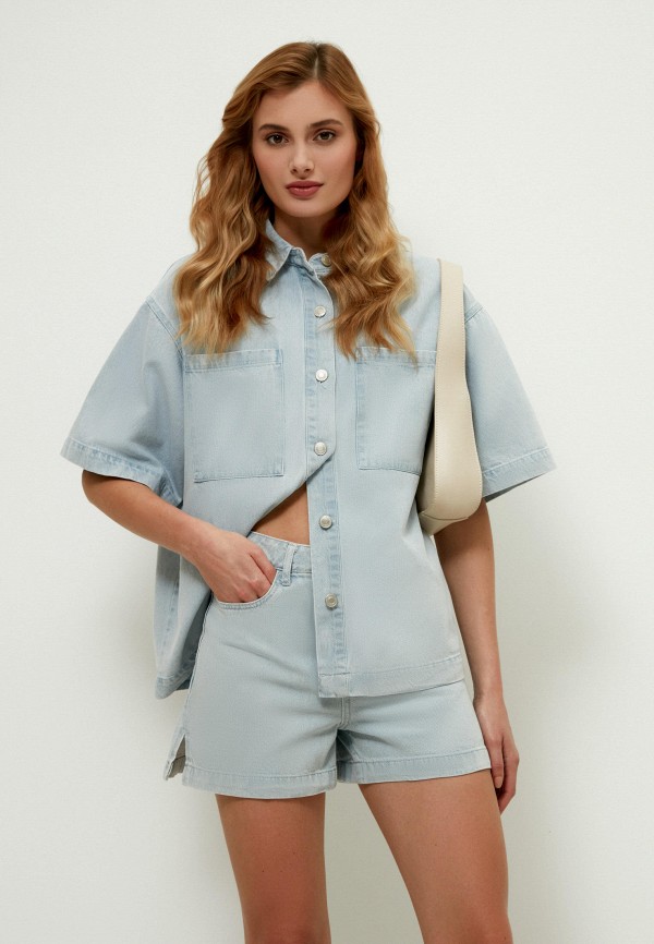 фото Шорты джинсовые zarina