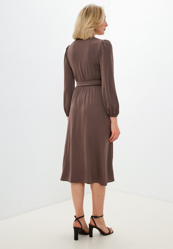 Платье Euros Style цвет коричневый  Фото 3