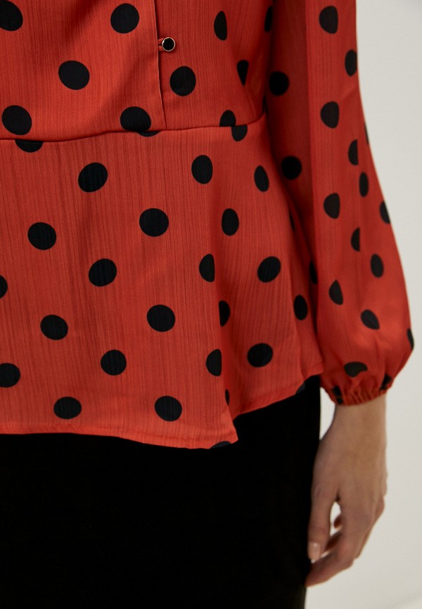 Блуза Lilly Bennet оранжевый, размер 56, фото 4