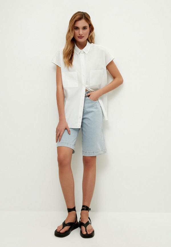 фото Шорты джинсовые zarina