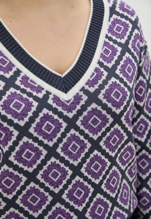 Пуловер Vivawool цвет разноцветный  Фото 4