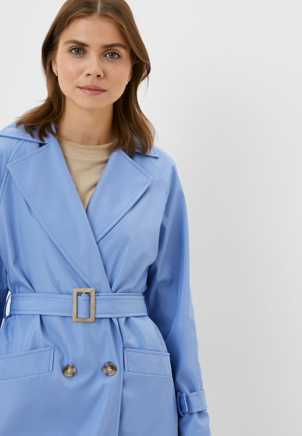 Плащ Ovelli голубой, размер 54, фото 4