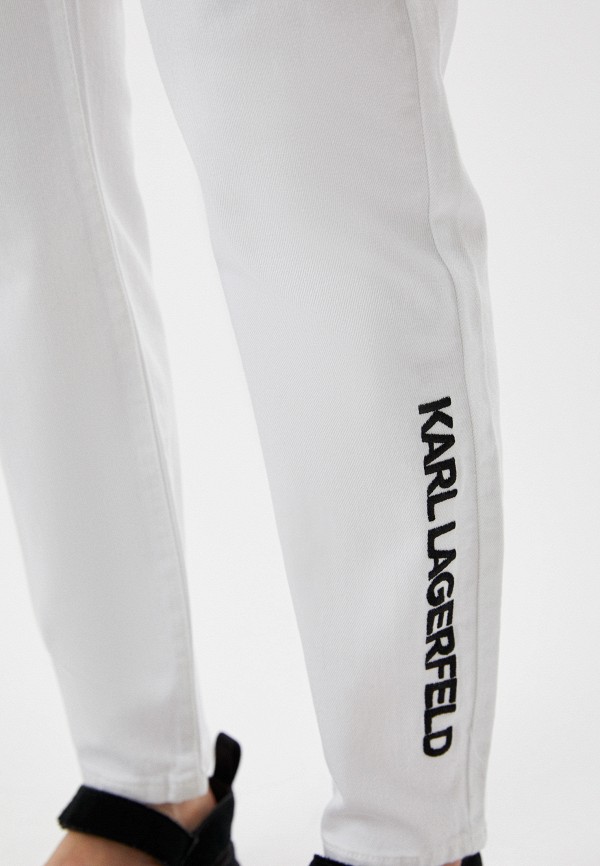 Джинсы Karl Lagerfeld цвет белый  Фото 4