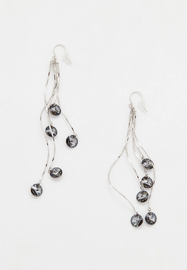 

Серьги Amante Crystal, Серебряный, KR Sofi silver night
